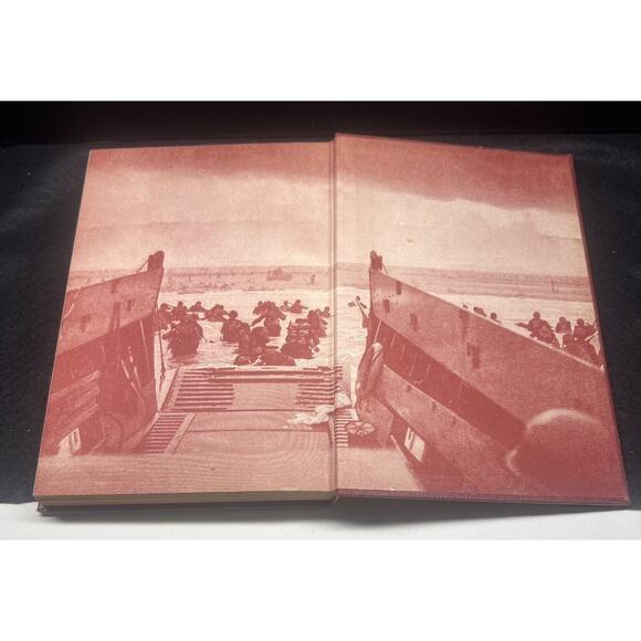 Vintage 1954 Veterans of Foreign Wars Book‎ Pictorial Volume 1 History WW 2 - Picture 8 of 8